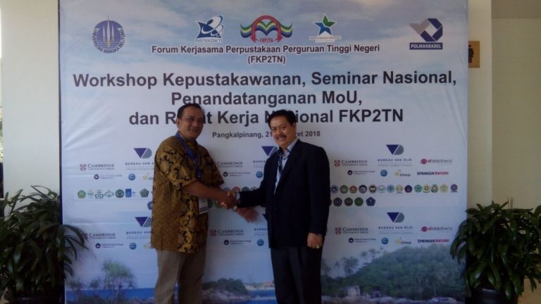 Perpustakaan UMRAH Melakukan MoU dengan Perpustakaan Nasional Republik Indonesia