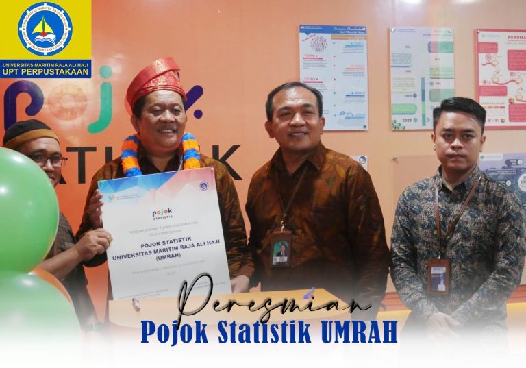 Deputi BPS RI Resmikan Pojok Statistik UMRAH
